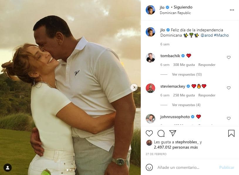 Aunque sus fans se preparaban para verlos caminando rumbo al altar, las cosas no iban tan bien entre ellos. Seguían escuchándose especulaciones de que A-Rod le estaba siendo infiel a JLo con Madison LeCroy. La última foto que ella publicó junto a su prometido tiene fecha del 27 de febrero.