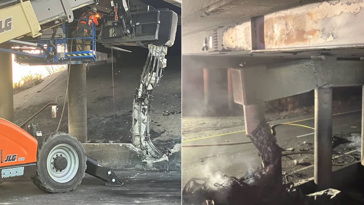 Mantienen cerrada la I-10 en dirección oeste por daños a puente cerca de Willcox; toma precacuciones