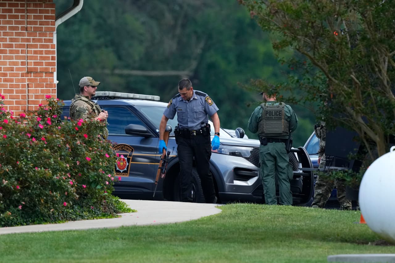 Se hizo un despliegue de agentes y perros de búsqueda tras la pista de Cavalcante.