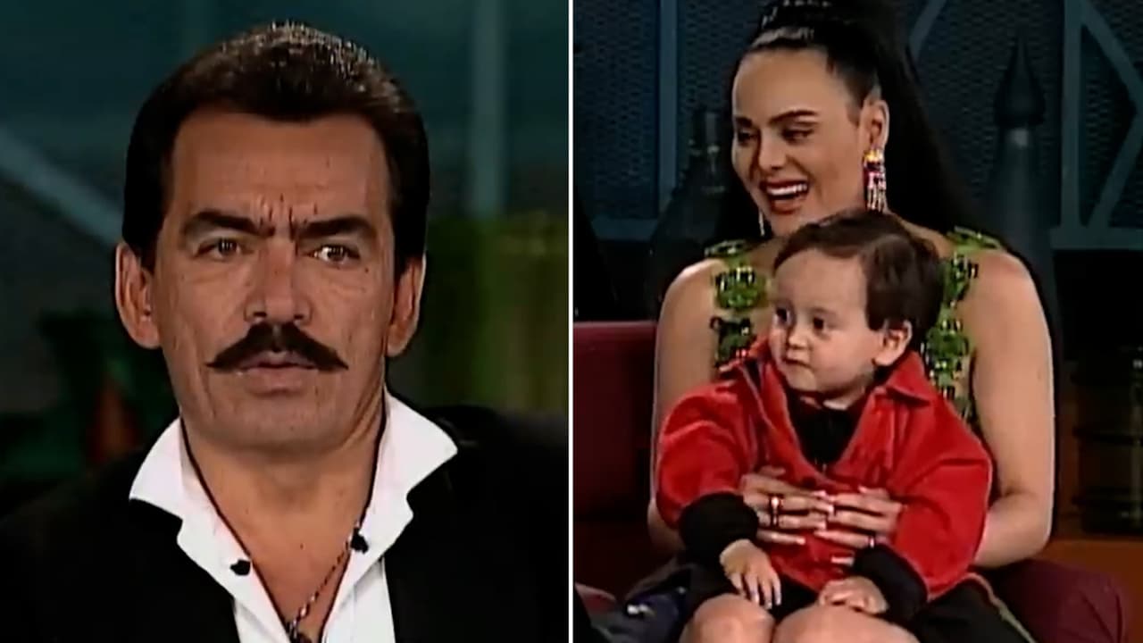 #ArchivoFamosos: así presentaron Maribel Guardia y Joan Sebastian a su hijo en TV y hoy ya están juntos