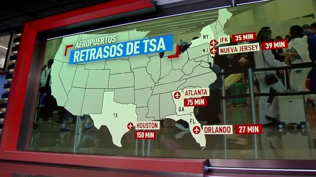 Que no se te arruine el Spring Break: Este es el mapa de los aeropuertos más congestionados en EEUU