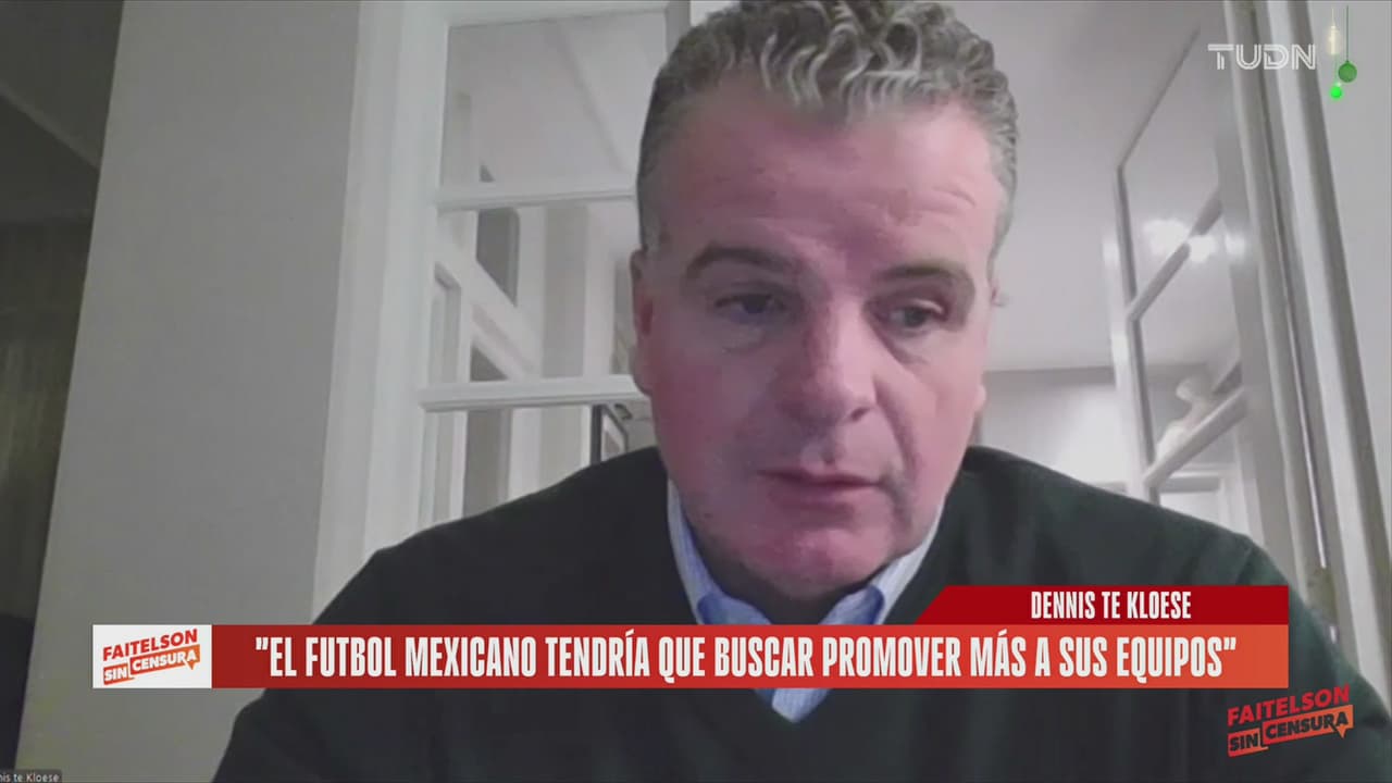 Dennis te Kloese lamentó que no se pueda ver la Liga MX en el Viejo Continente 