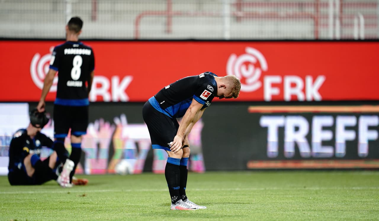 Se consumó: Paderborn, primer equipo descendido tras la pandemia