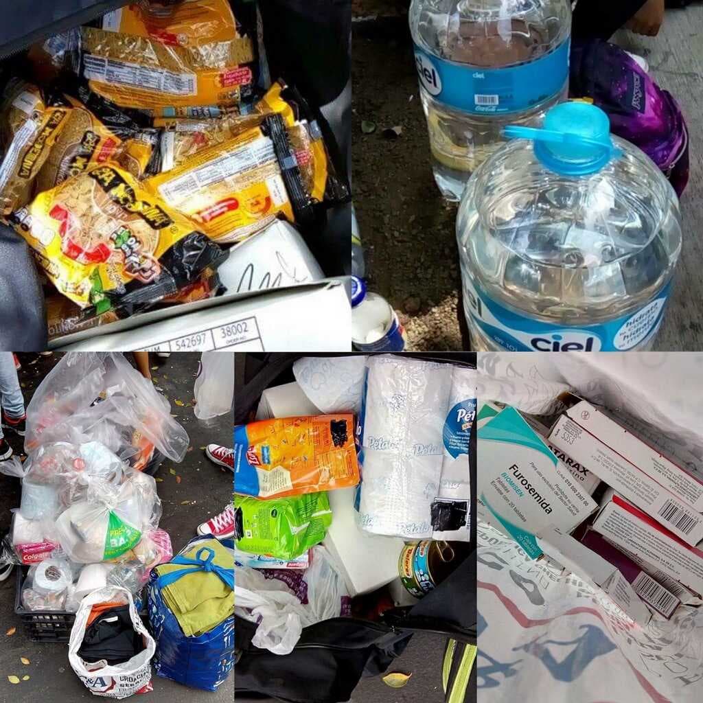 Con el apoyo de Chicago llenaron bolsas y las llevaron en carros a municipios de la zona, donde la ayuda no ha llegado o se está tardando en llegar como Jiutepec, Altavista, Coatetelco, Yuatepec, por mencionar algunos.