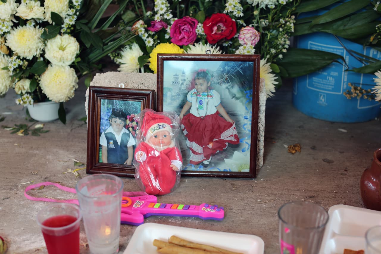 La hija mayor de Florencio y Susana se llamaba Azucena Flores Villanueva y tenía cuatro años.