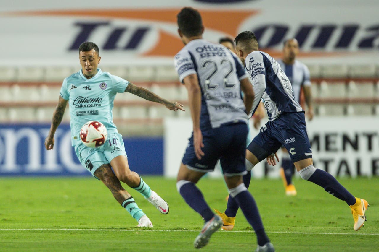 Con goles de Víctor Dávila, Óscar Murillo, Felipe Pardo y Víctor Guzmán, Pachuca logra impinerse 4-3 a Mazatlán en un entretenido encuentro.