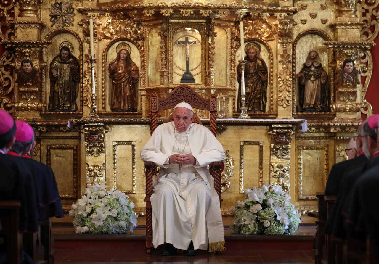 El papa Francisco en Perú: La política en América Latina está "muy, muy en crisis" por la corrupción