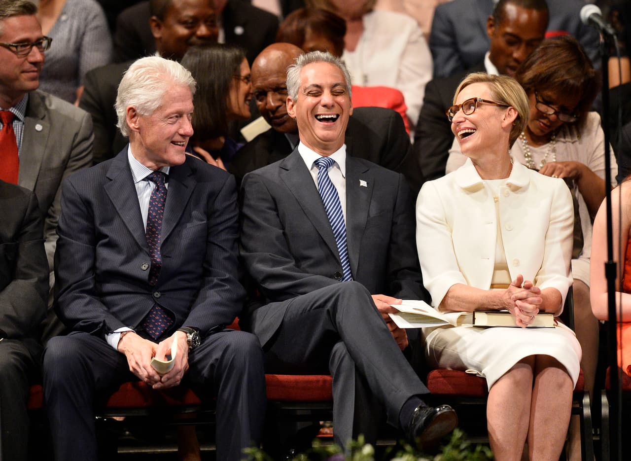 Rahm Emanuel tiene 55 años y está iniciando su segundo periodo en el cargo de alcalde de Chicago.