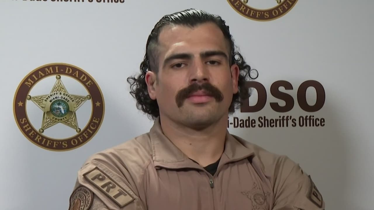 Policía y luchador de la UFC: la historia del oficial de Miami-Dade que hace realidad sus dos sueños