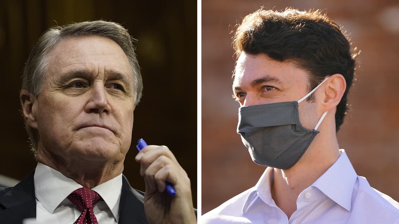 Se calienta la batalla por Georgia tras primer el primer debate Perdue-Ossoff