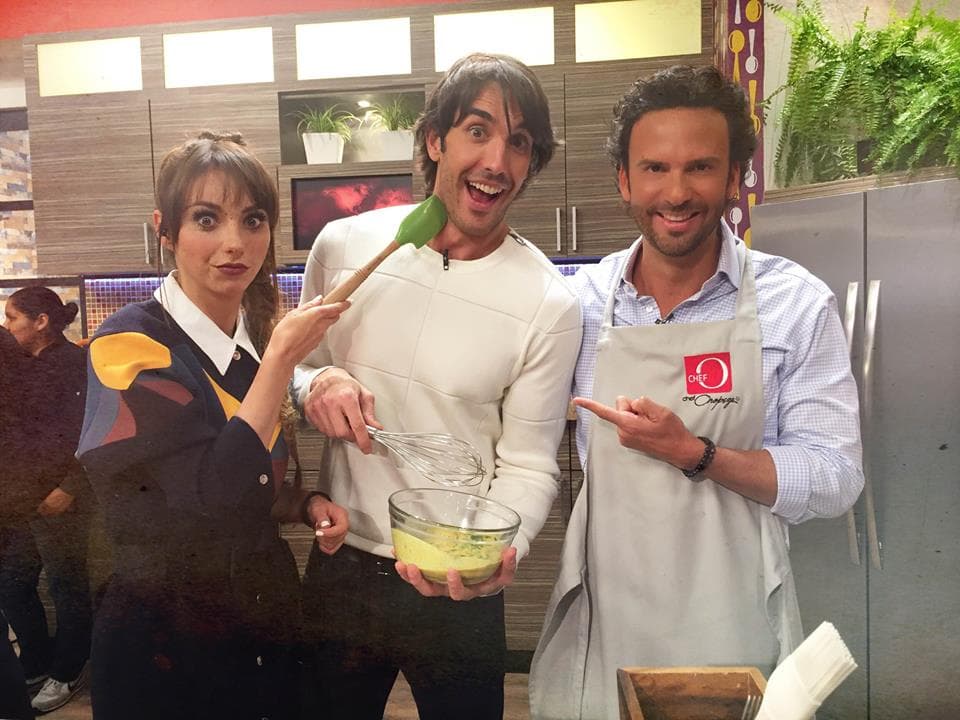 ¡Nat y Pedro llegan hasta la cocina con el Chef Oropeza! (14 de enero, 2016)