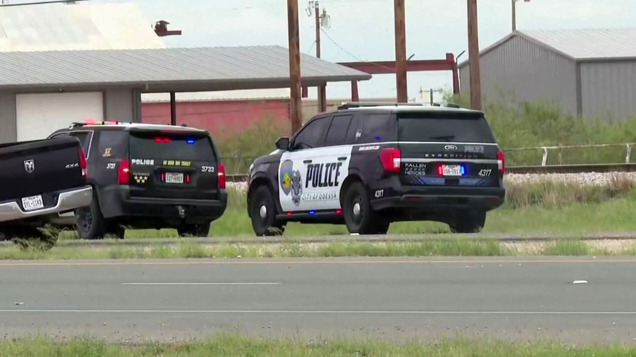 Tiroteo en Midland, Texas: Sospechoso que baleó a policía desató tiroteo masivo; hay un muerto y 9 heridos