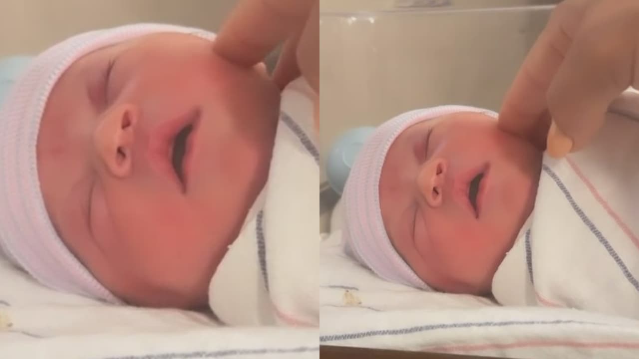 El hijo de Francisca nació el domingo 11 de febrero.