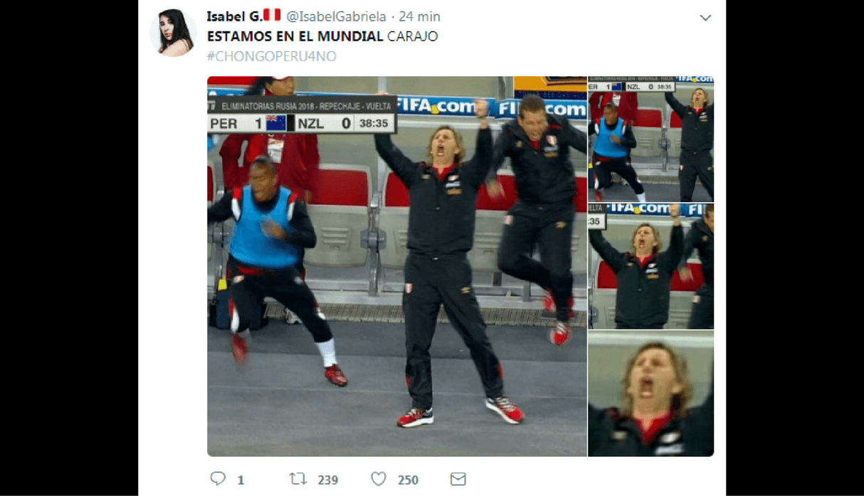 Mucha fiesta y mucha celebración. Perú regresa a la Copa del Mundo y los memes no esconden la felicidad de la hazaña.