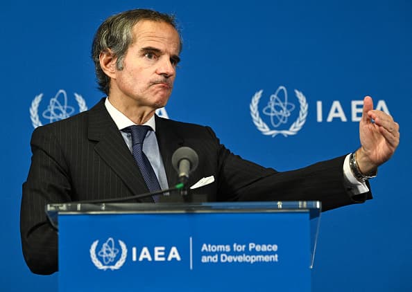 Rafael Grossi (Photo by Joe Klamar / AFP) (Photo by JOE KLAMAR/AFP via Getty Images)