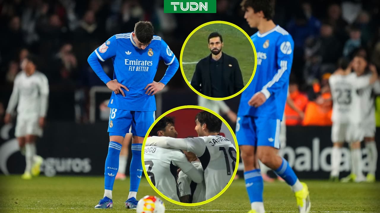 ¡Monumental fracaso! Real Madrid eliminado en la Copa del Rey en debut de Arbeloa