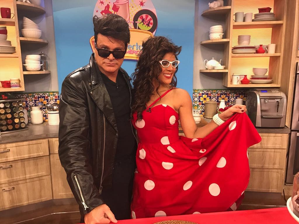 Alan Tacher y Francisca Lachapel pasando una mañana realmente divertida.