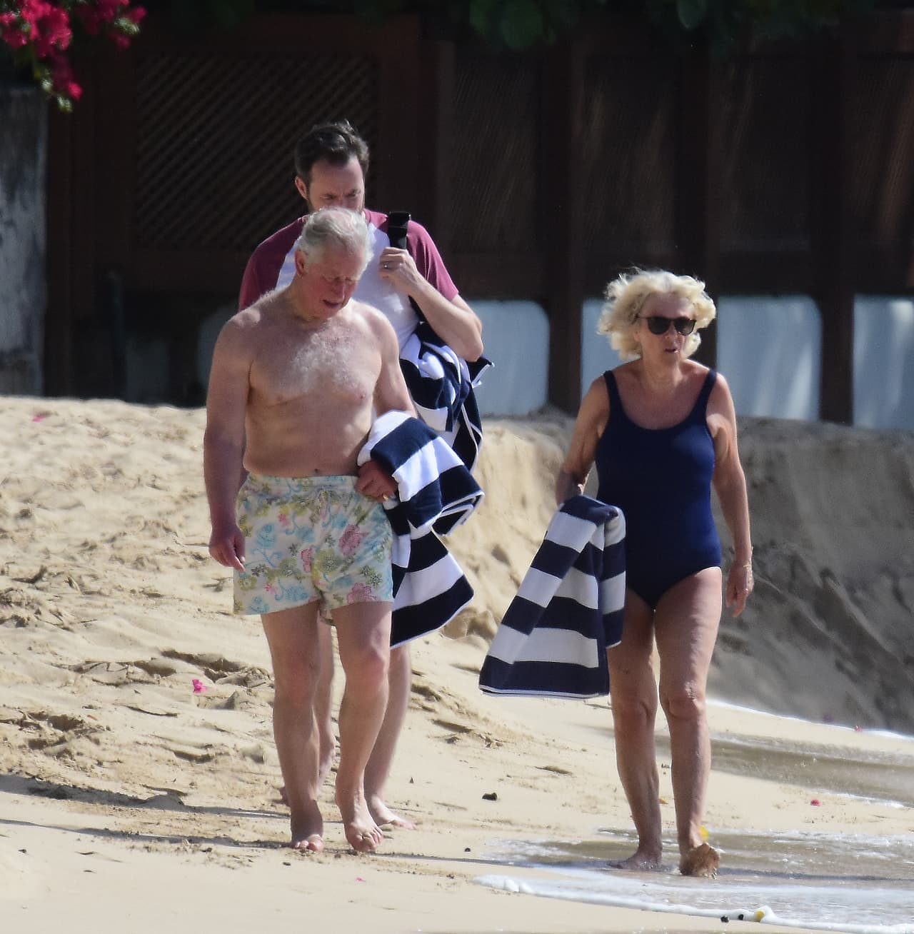 La pareja ha estado viendo cómo la isla, al igual que Santa Lucía, se han ido preparando para la temporada de huracanes.