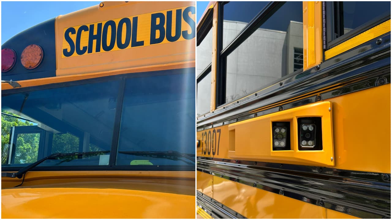 Programa de multas con cámaras en autobuses escolares regresa a Miami-Dade