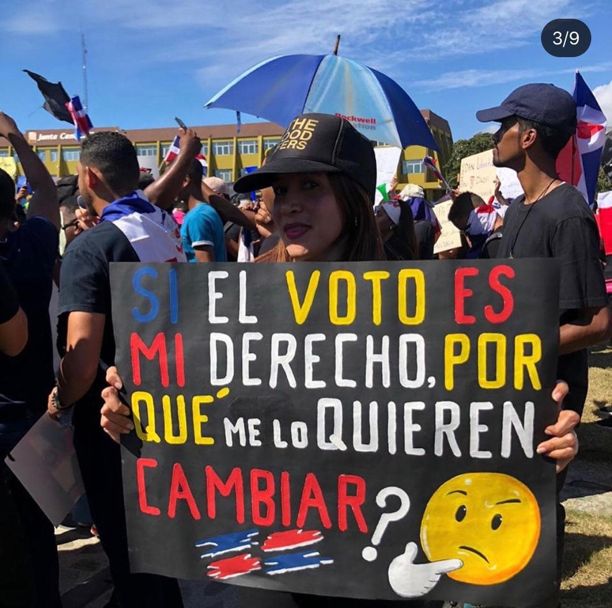 "Si el voto es mi derecho, por qué me lo quieren cambiar?"