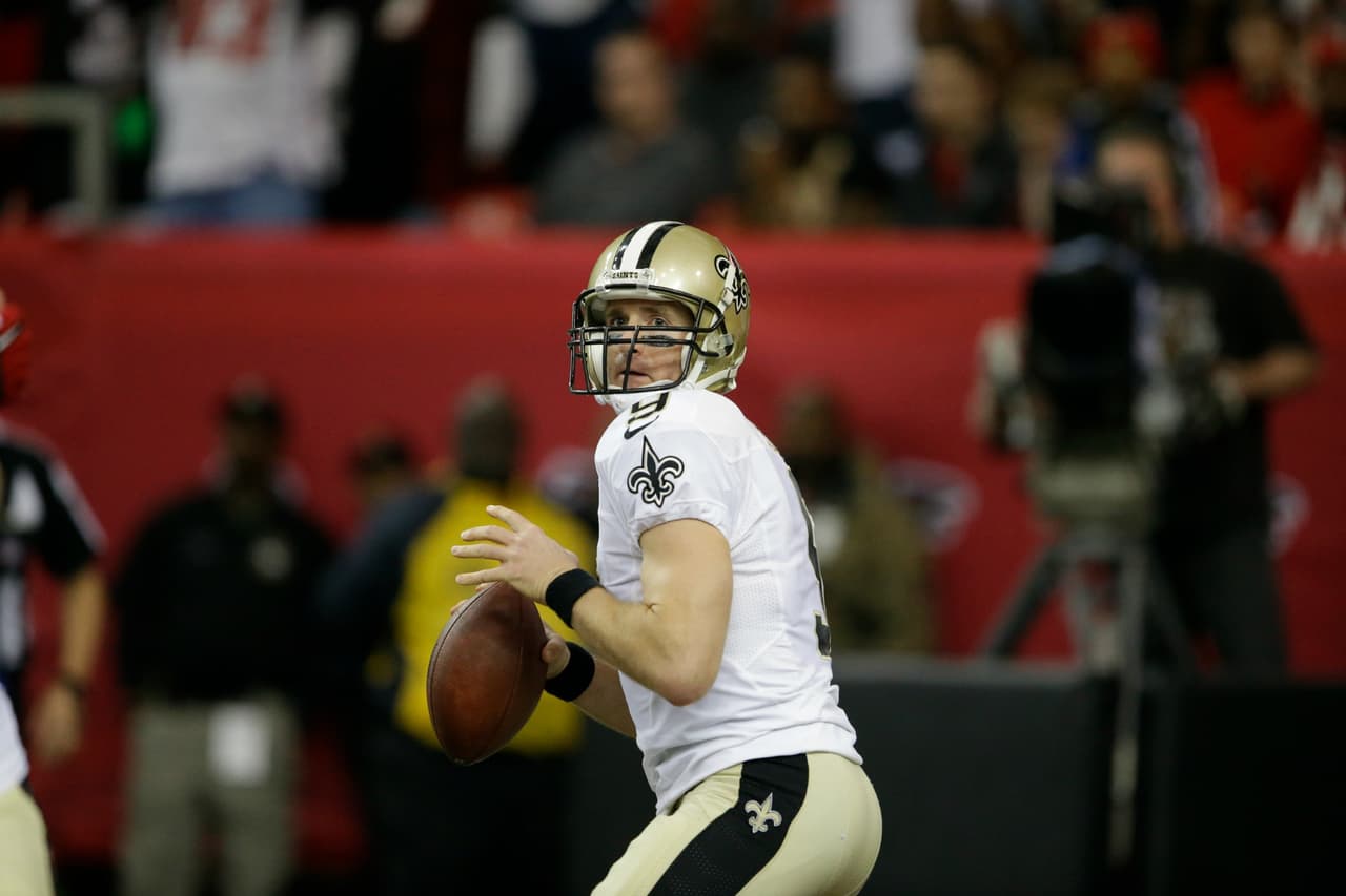 Mejor Actuación en el momento clave: Drew Brees, QB, New Orleans Saints