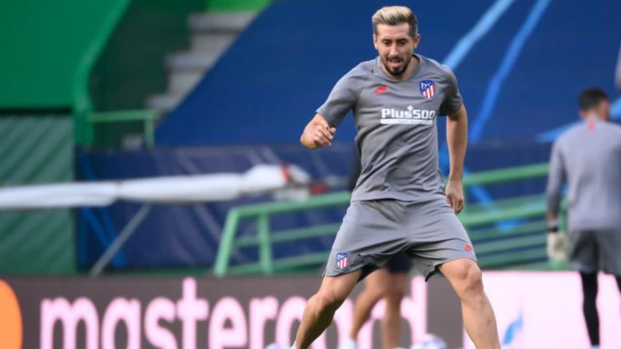Héctor Herrera se recupera y vuelve a prácticas con el Atlético