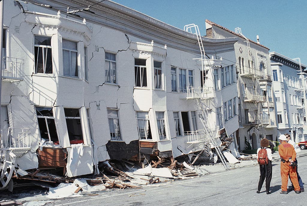 2. En octubre un terrible terremoto azotó las costas de San Francisco. Estos son algunos de sus efectos.
