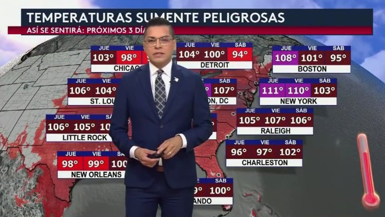 Calor en EEUU hoy: Más de 150 millones de personas bajo riesgo por altas temperaturas