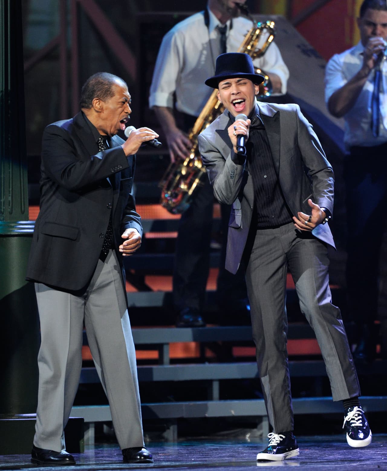 Su emblemático tema lo cantó en el escenario con el cantante de bachata Prince Royce, quien debutó en nuestro escenario con esa canción que fue la punta de lanza para una gran carrera musical.