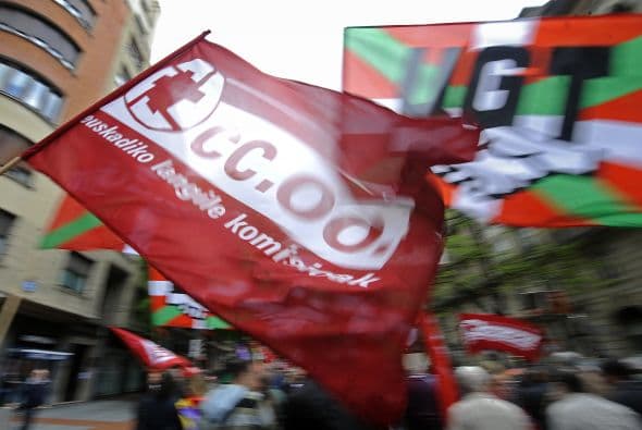 España fue otro de los países que salieron a las calles este 1 de mayo.