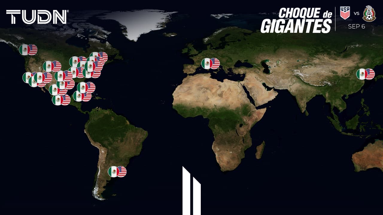 Mapa interactivo: Los 30 estadios del Clásico de Concacaf