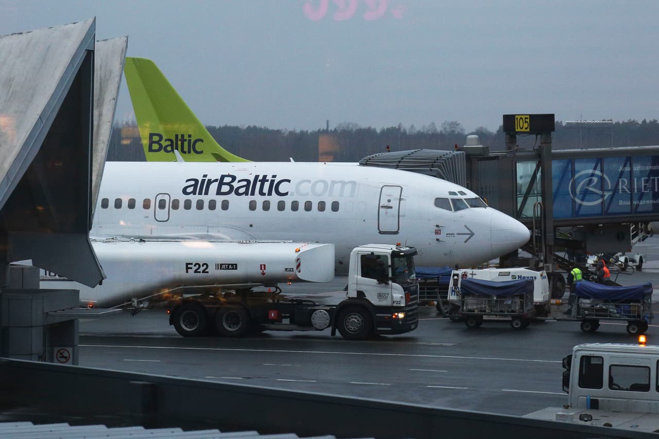 <b>Puesto 2: AirBaltic.</b> Está basada en Riga, Letonia. Tiene una flota de 31 aviones que cubren 70 destinos. OTP 89.17%.