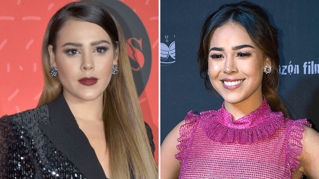 Danna Paola presumió en internet que ella y su mascota tienen el mismo peinado: fotos