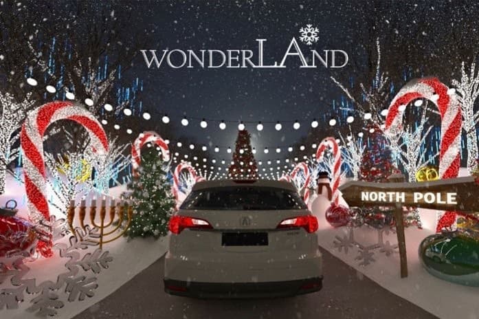 Es oficial: 
<a href="https://www.socalwonderland.com/" target="_blank">WonderLand</a> llega al sur de California durante algunas semanas este invierno y Woodland Hills se convertirá en el Polo Norte. Se puede realizar un recorrido en auto a través de una fantasía navideña que incluye millones de luces, un bosque de árboles de Navidad e incluso la aparición de Santa.
<br>