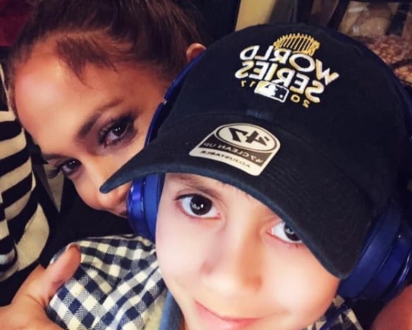 También con su hijo Max, quien el próximo 22 de febrero cumple 12 años.