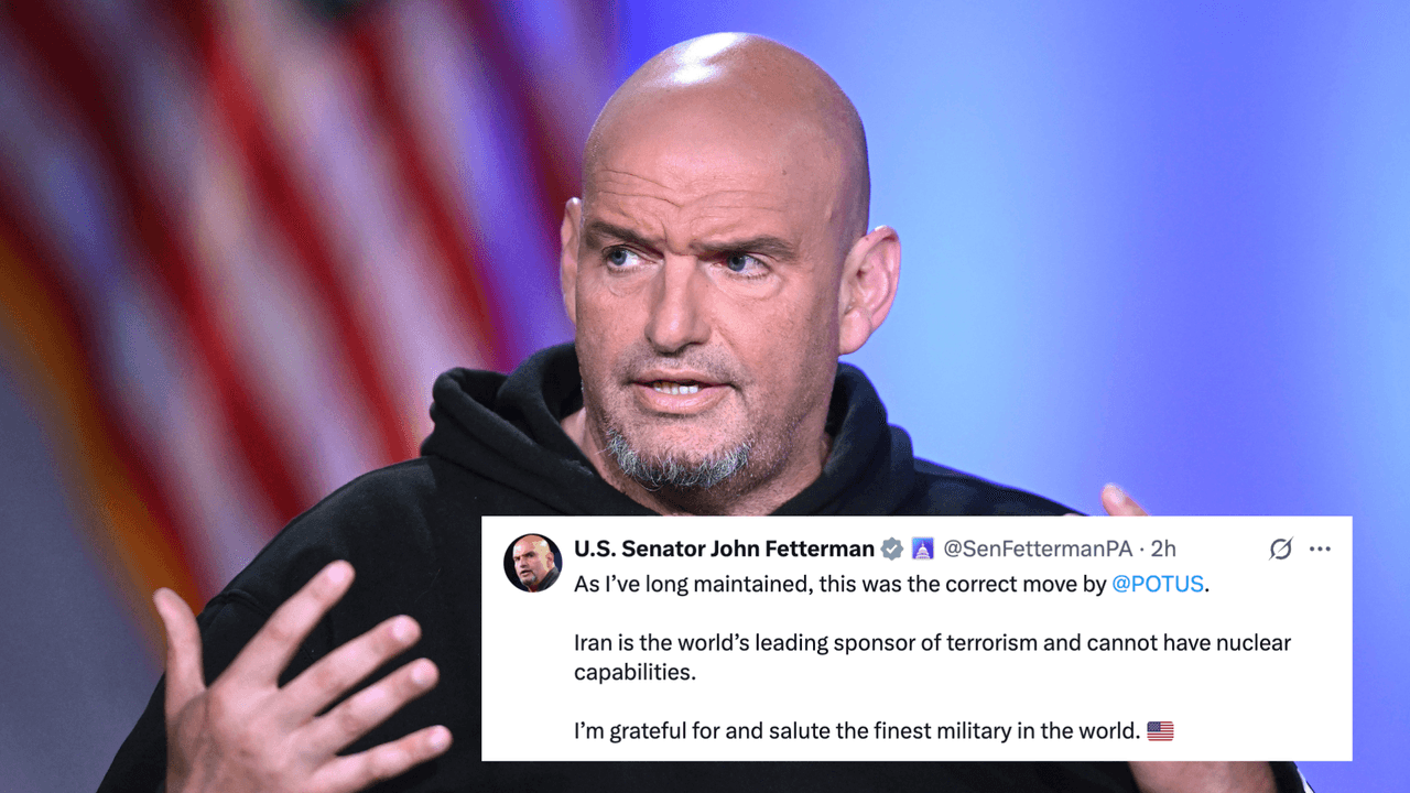 <b>John Fetterman</b>, senador de Pensilvania
<br>El senador demócrata de Pensilvania apoyó el ataque contra Irán y dijo que Trump tomó la decisión correcta.