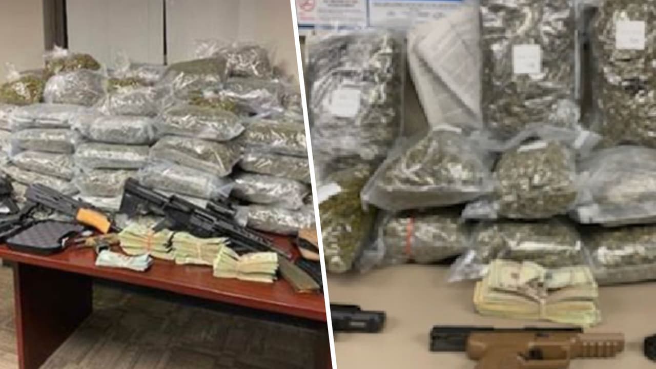 Este fue el total de marihuana confiscada en el sur de Dallas.
