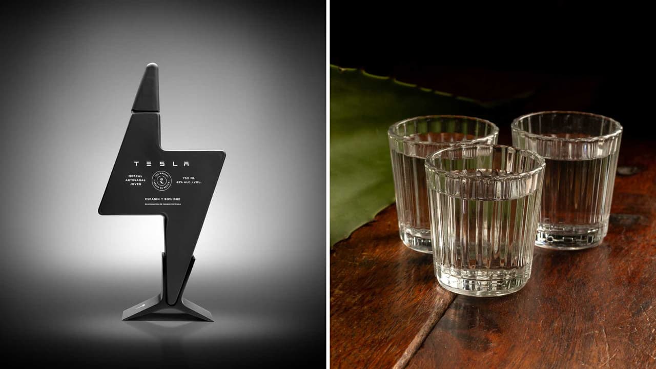 Tesla lanza mezcal de $450 la botella inspirado en la tradición de Oaxaca