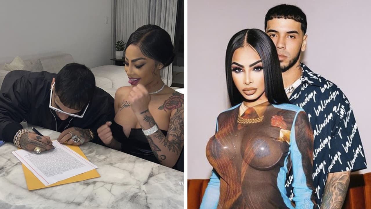 <b><a href="https://www.univision.com/shows/el-gordo-y-la-flaca/yailin-fingio-estar-con-anuel-aa-y-en-realidad-era-un-doble-la-pista-que-lo-confirmaria-video" target="_blank">Anuel AA y su esposa, Yailin La Más Viral</a></b>, se encuentran en constante polémica y en estos días acaparan miradas tras aparentemente haberse reconciliado tras una supuesta separación. 
<br>