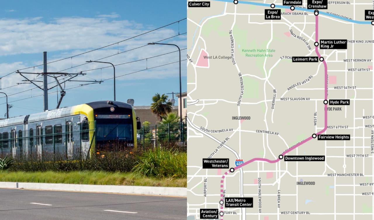 Abren la Línea K del Metro: Estas son las estaciones y zonas que cubre en Los Ángeles