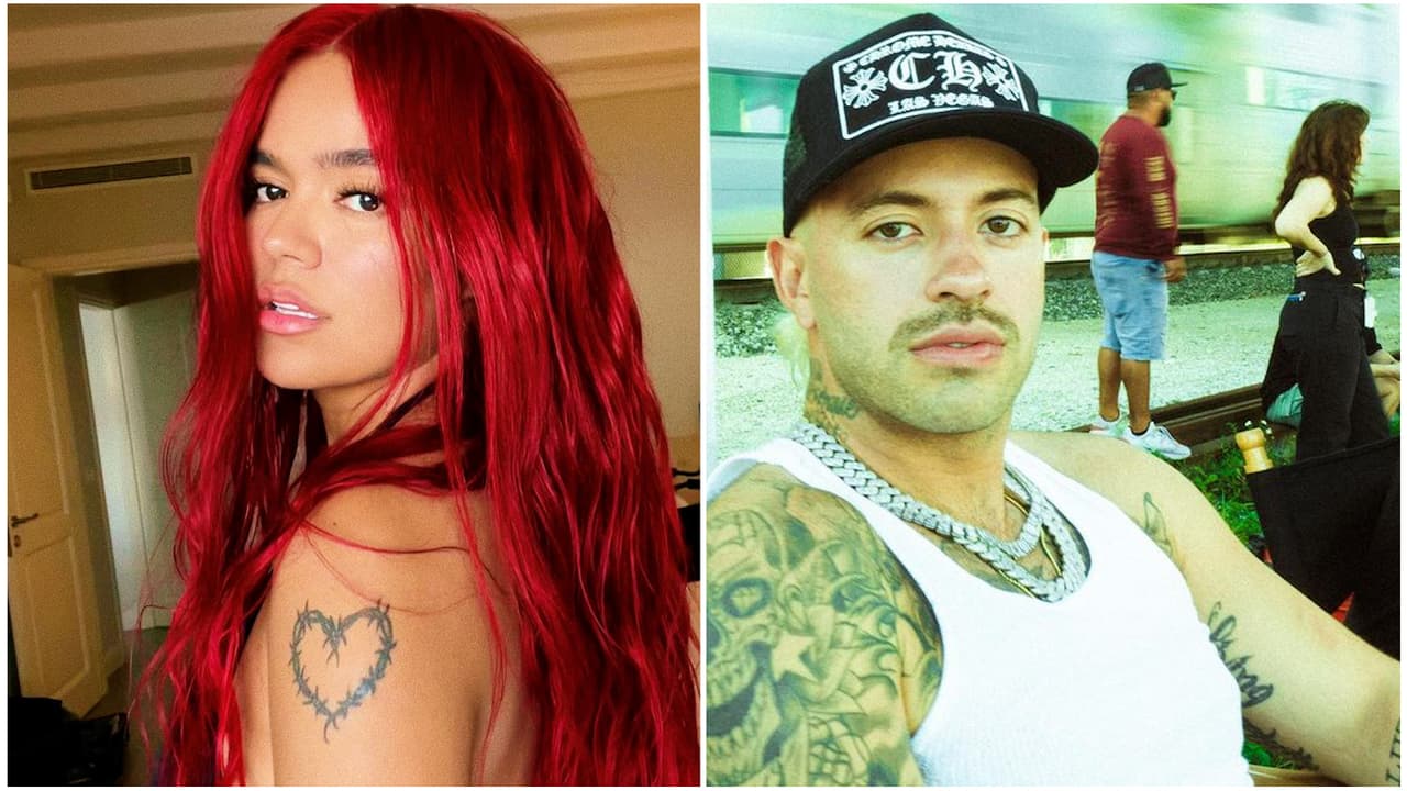 Karol G y Feid se dejan ver con el mismo tatuaje en el rostro: ¿prueba definitiva de su romance?