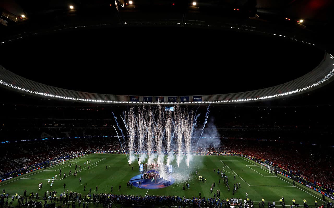 En el Estadio Wanda Metropolitano se vivió la premiación del Liverpool, nuevo campeón de la UEFA Champions League.