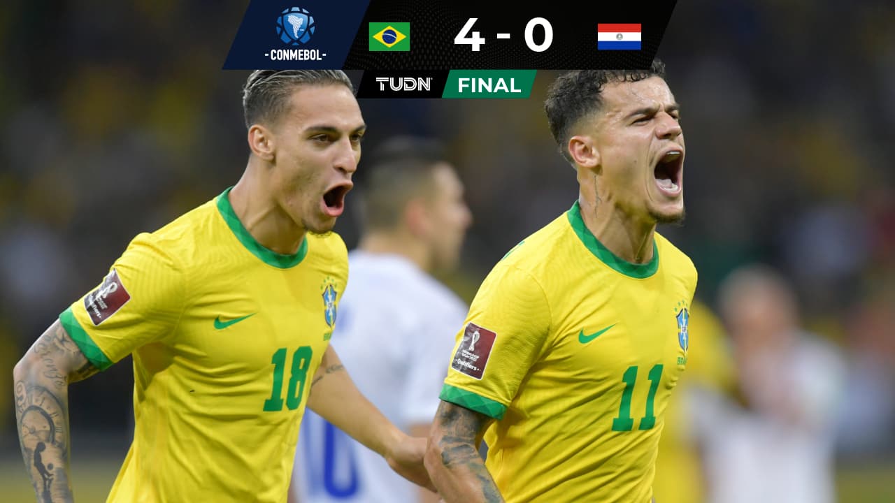 Brasil vence a Paraguay y lo deja sin posibilidades de ir al Mundial de Qatar 2022