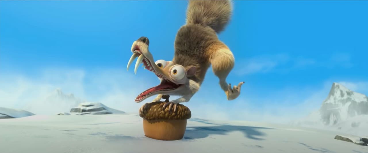 Scrat de 'La era de hielo'