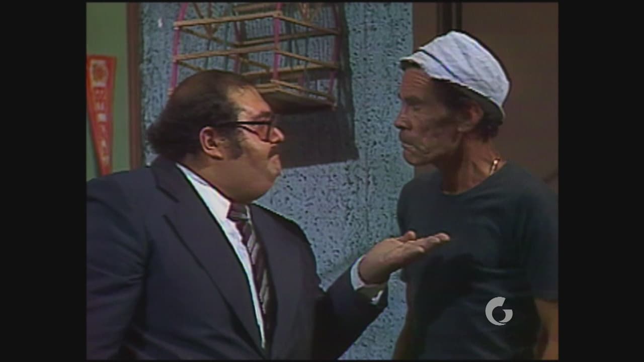 A pesar de que el señór Barriga le cobra a cada rato la renta, Don Ramón no se preocupa por pagarle.