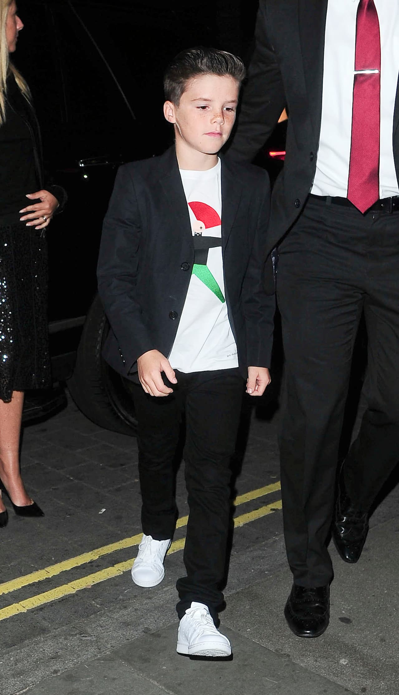 Cruz Beckham, el benjamín de la familia.