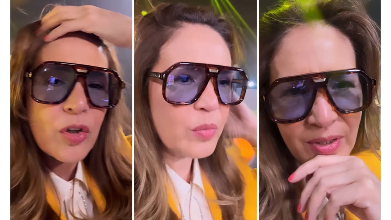 Así reapareció Yolanda Andrade para hablar de su salud.