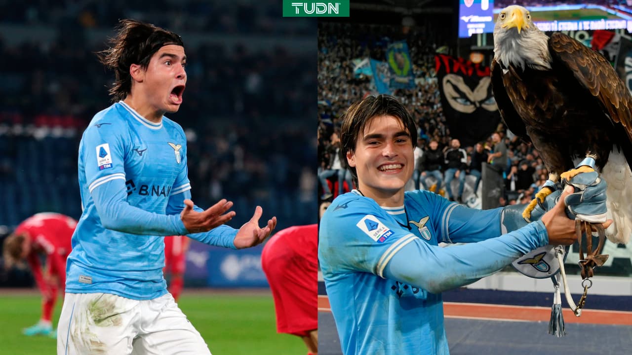 Luka Romero anota su primer gol en Lazio y hace historia en la Serie A