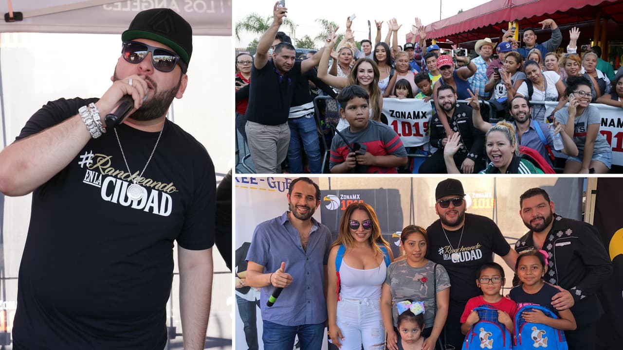 El Free-guey show y El Fantasma cumplieron su misión y regalaron más de mil mochilas