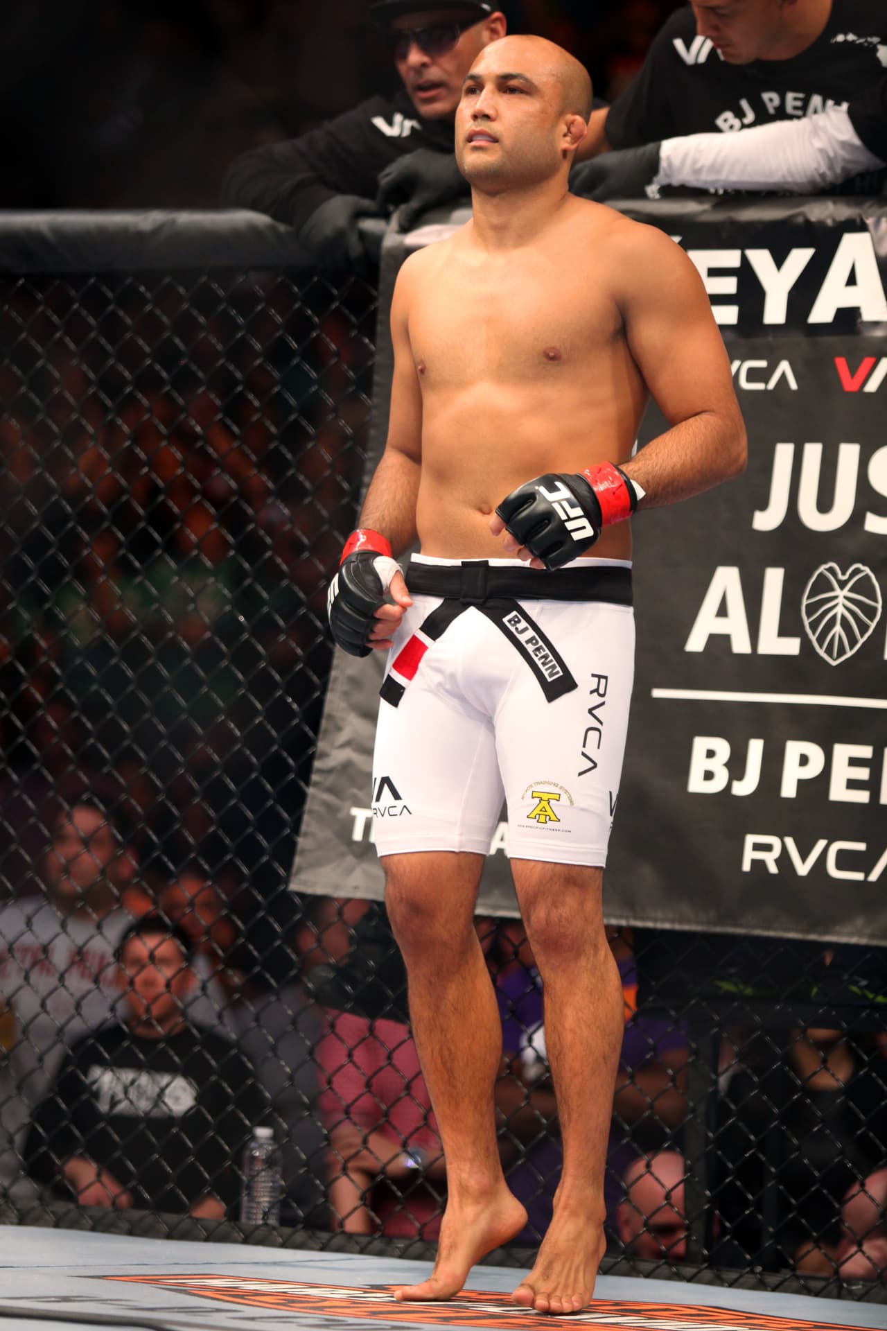 BJ Penn fue campeón de peso ligero y welter en las artes marciales mixtas, pero en enero de 2015 fue detenido por las autoridades.